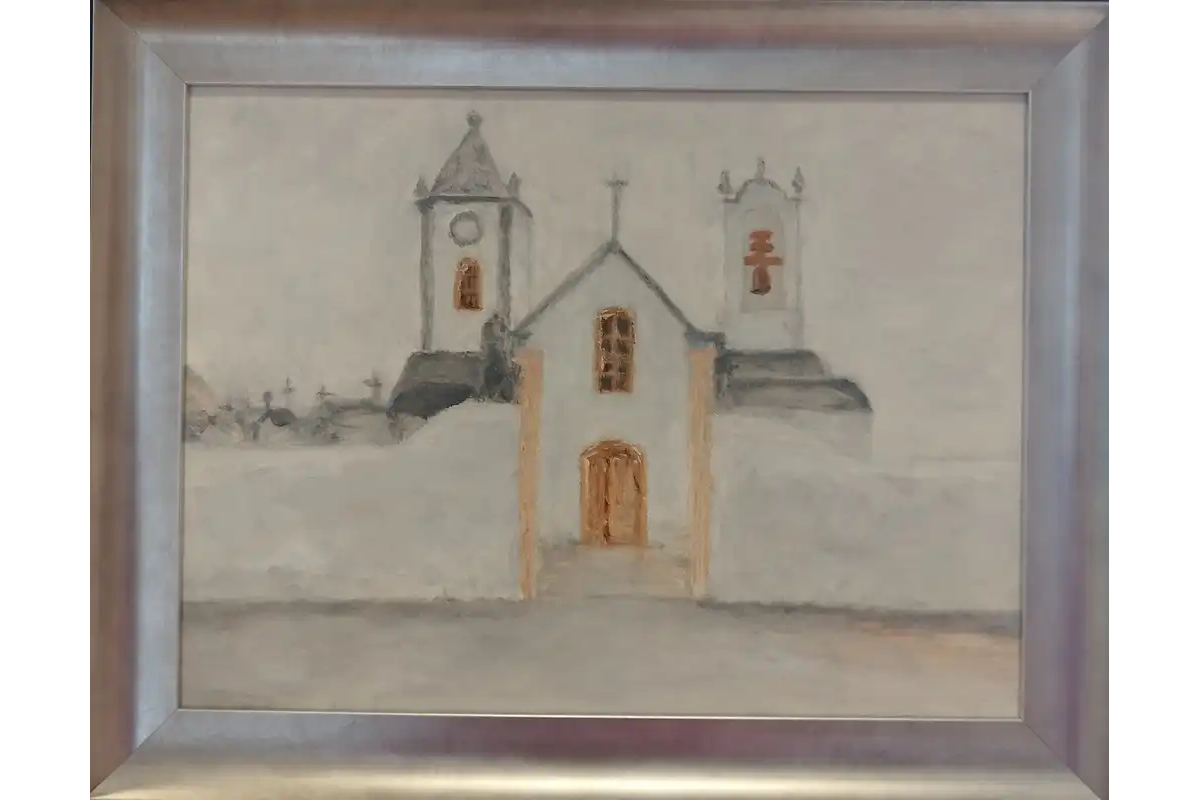 Capela da Vermelha a óleo